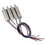 Yaohappy 4Pcs Mini A-B Positive Negative 720 Motor Repair Spare Parts for Syma X5/X5C/M68 RC Quadcopter