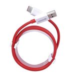 APEFiRE - USB To Type C 65 Watt Super Quick Charging Data Cable Compatible for iPhone 15, 15 Pro, 15 Pro Max, 15 Plus, Apple CarPlay, Samsung Galaxy S24, S23 Ultra, S23, S22, S21 (Pack of 1, Red)