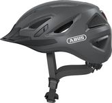 ABUS Urban-I 3.0 City Helmet - Modern Bicycle Helmet with Tail Light for City Traffic - for Women and Men - Dark Grey, Size XL