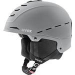 uvex Legend 2.0 - Ski Helmet for Men and Women - Individual Fit - Optimized Ventilation - Rhino Matt - 52-55 cm