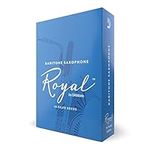 Rico Royal Baritone Sax Reeds - Strength 2 1/2 - Box of 10