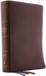 The NKJV Open Bible Red Letter Edition [Brown]: Complete Reference System