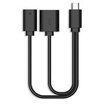 Rii F1 Micro USB Host OTG Adapter Cable Micro USB to USB For Smart TV Compatible Keyboards Logitech Keyboards and Nintendo Switch SNES NES Classic