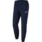 NIKE Men's M Nk Dry Acd21 Trk Wpz Pants, Obsidian/White/White/White, S UK