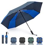 G4Free 54 Inch Large Golf Umbrella Automatic Square 3 Folding Windproof Umbrella Compact Travel Rain Umbrellas