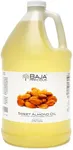 Baja Precious - Sweet Almond Oil, 100% Pure, 1 Gallon Jug - Food Grade Perfect for Cooking, Cosmetics, Massages, Soapmaking & More