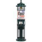 Jacobi Jayne SB-PN Squirrel Proof Bird Feeder - Squirrel Buster Peanut - Marauders off! Guaranteed Squirrel and Large Bird Proof / Metal, Green