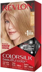 Revlon Colorsilk Tinte #70-Rubio Medio Ceniza - 5 ml