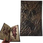 Necronomicon Book - Leather The Book of The Dead | Necronomicon Journal Spells Decoration | Horror Notebook Decorations Horror Movie Prop Decor for Home Desk Decorations