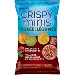 Crispy Minis Balsamic & Bruschetta Multigrain Chips With Vegetables, 90g