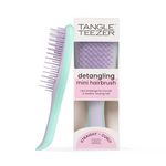 Tangle Teezer Ultimate Detangler Hairbrush, Eliminates Knots & Reduces Breakage, Mini Hair Brush for Travel, Small Hands & All Hair Types, Wisteria Leaf