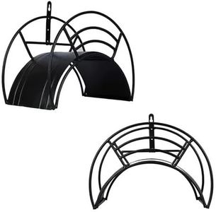 RSP Home DECOER | Watering Hose Reel- Garden Hose Holder Indoor/Outdoor Wall Mount Hanging (Pack of ONE)