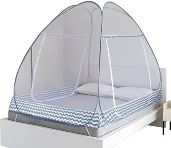 FENGJIDA Mosquito Net Pop Up Ten,Folding Netting Bed Tent,Portable Mosquito Netting with Bottom,Bug Net,Canopy Outdoor,Camping Tent,Insect Screen,Ultralight,Folding Design,L79 x W71 x H59 inch