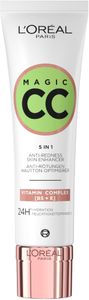 L'Oréal Paris Magic CC Cream SPF 11 – Anti-Redness, 30ml, Vitamin B5 & E