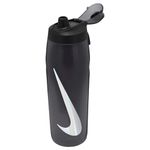 NIKE Refuel Bottle Locking Lid 32oz - Anthracite/Black/Silver Iridescent