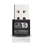 Usb Wifi Adapter For Pc 1200mbps Dual Band 2.4ghz5ghz