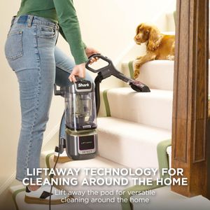Shark Detect Corded Upright Vacuum Cleaner – Powerful Floor Cleaning