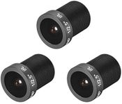 uxcell 3 Pcs CCTV Camera Lens 2.8mm