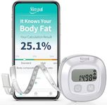 Slimpal Smart Body Tape Measure, FSA HSA Eligible Approved Measuring Tape for Body Measurements Device, Retractable Bluetooth Monitoring Body Fat BMI Tool for Fitness Shape & Weight Loss