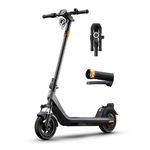 NIU Electric Scooter Adults - 200F E Scooter w/Suspension, Add. Foldable Handlebar and Turn Signals, 700W Peak Power, 54KM Max Range, 32KM/h, Lightweight Escooter for Commute