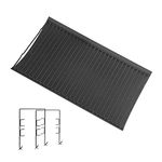 20 Inch Ash Pan Replacement Parts, Ash Pan Part for Char Griller 5050, 5072, 5650, 2123 2223 2823 Charcoal Grill, for Chargriller Model 200157, Heavy Duty Ash Pan Accessories with Two Grate Hangers