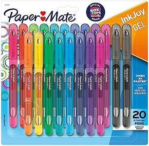 Paper Mate InkJoy Gel Pens, Medium Point (0.7mm), Assorted Colors, Capped, 20 Count