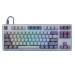 Drop CTRL Mechanical Keyboard — Tenkeyless TKL (87 Key) Gaming Keyboard, Hot-Swap Switches, Programmable Macros, RGB LED Backlighting, USB-C, Doubleshot PBT, Aluminum Frame (Cherry MX Brown RGB, Gray)