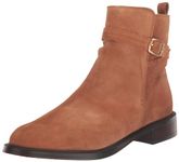 Sam Edelman Womens Nolynn Buckle Bootie, Saddle, 8