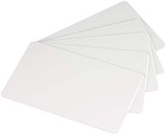 Premium White Blank Plastic CR80 30 Mil PVC Cards for ID Badge Printers 500 Pack