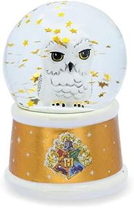 Harry Potter Hedwig Owl Light-Up Mini Adult Snow Globe with Swirling Glitter Display