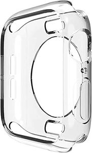 Miimall Compatible Apple Watch 38mm Case, Slim TPU Bumper Cover Anti-Scratch Protective Case Cover for Apple Watch Series 3 Series 2 38mm Case Clear