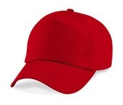 Beechfield Kids Original Cotton Cap Classic Red ONE