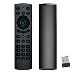 Goshyda Voice Remote Control, G20S PRO BT Bluetooth 2.4G Wireless Dual Mode, Support IR Learning Backlit, Replacement Controller for TV Projector Computer(G20S PRO BT)