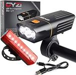 DYZI USB Rechargeable Bike Lights S