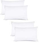 Kinfolk Textile Pillow Cases 4 Pack Egyptian Cotton 200 Thread Count (White)