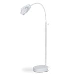 PURElite Tri-Spectrum Rechargeable Magnifying Lamp, White