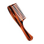 Vega Tortoise Shell Shampoo Hair Comb,Handmade, (India's No.1* Hair Comb Brand)For Men and Women, (HMC-71)