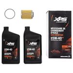 Sea-Doo 4T 5W-40 Synthetic Blend Oil Change Kit for Rotax 900 ACE engine, 779250