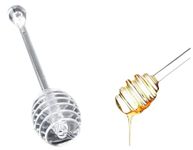 2 Pack Honey and Syrup Dipper Stick Server Honey Spoon