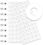 Anylabel 2500 Pack Self-Adhesive Hole Reinforcement Stickers, 1/4" Diameter Hole Punch Reinforcement Labels for School Home and Office, White, Non-Printable