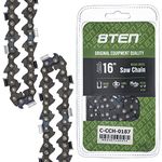 8TEN Micro Chisel Chainsaw Chain 16 Inch .043 3/8 LP 55DL for Stihl MS 170 171 180 200 E140 Husqvarna