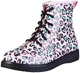 Skechers Girls 302918l Pkmt Ankle Boot, Pink Multi Pu, 3.5 UK