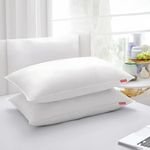 Zinnia Comfort Soft Microfiber Pillow | White | Basic Size 41 x 61 CM | Pack of 2