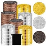 Hanaive 100 Pcs Metal Pirate Coins 