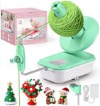 MIAOKE Electric Yarn Ball Winder, High Speed Three Gears Adjustable 4-10oz Large Automatic Winder for Crocheting, Convenient and Easy to Use, Good Helper for Knitting Enthusiast-Charm Purple