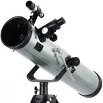 SSEA Telescope -Mod 70076 Reflector Astronomical Telescope- HD Precise Optics -(with Full Size Stand-for) All -Multi Power Enhance Optics Aperture Modal 70076 mm with Bag