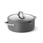 Calphalon Simply Easy System Nonstick Dutch Oven, 5-Quart, Gray