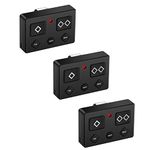 ASONPAO AXP1 Premium 5-Button Remote Transmitter for Ghost Automatic Gate Openers(3Pack)