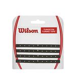 Wilson Weighting Tape, Tungsten Tuning Tape, Black, Racket Head Tuning, WRZ535900