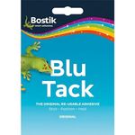 AMK® Bostik Blu Tac Tack Original Reusable Adhesive Blue Home Office Use Putty Repositionable Glue Sticky